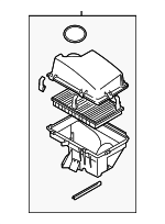 8638963 - Engine: Air Cleaner Assembly for Volvo: XC90 Image