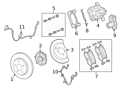 Parking Brake for 2018 Chrysler Pacifica #0