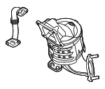 285102SES0 - Exhaust: Mnfd W/Converter for Kia Image
