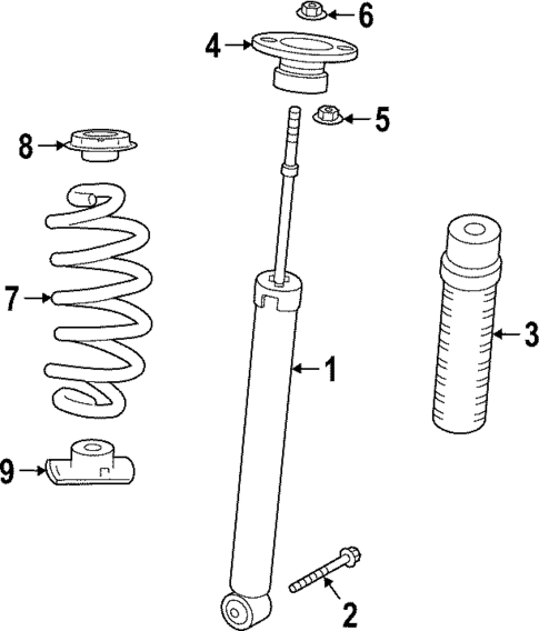 Shocks & Components for 2024 INFINITI QX55 #0