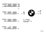 51141869985 - : Emblem Plugged In Rear for BMW Image