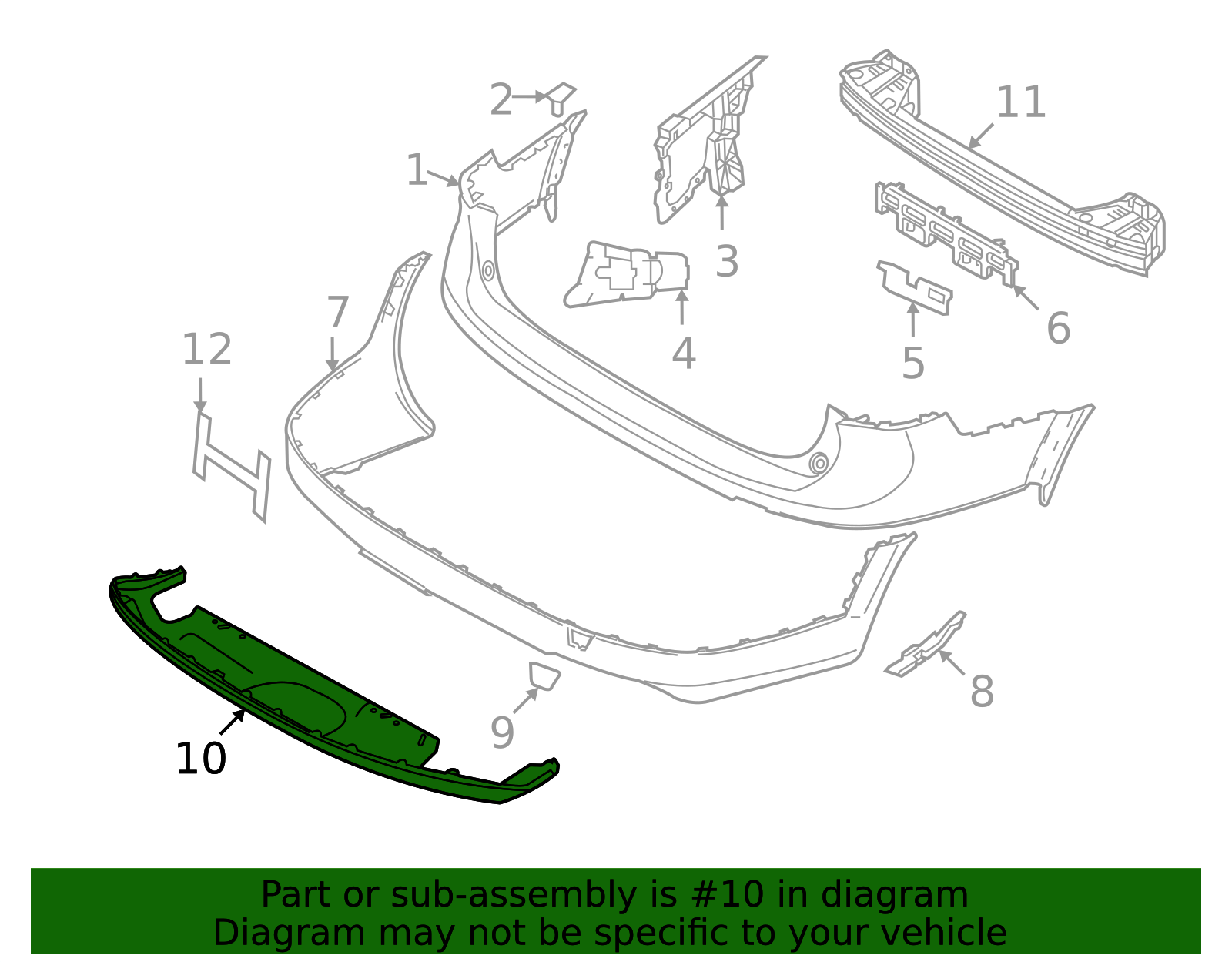 32136020 - 2021-2025 Volvo V90 Cross Country - Skid Plate | Volvo OEM ...