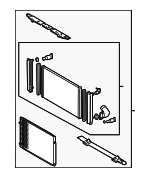 164100P161 - : Cooling Module for Toyota Image