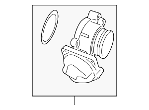 59145950AF - : Throttle Valve for Volkswagen Image