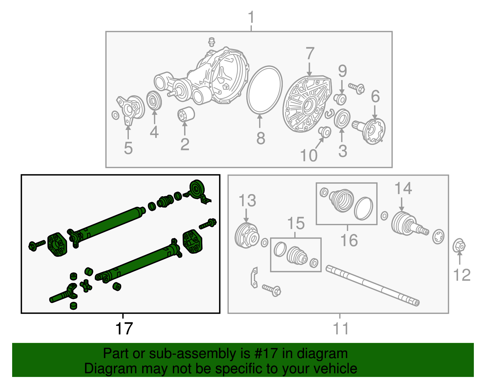 84553705 - Drive Shaft | Partners Chevy