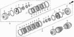 22542PA9000 - Transmission - Automatic: SEAT, CLUTCH SPRING for Acura Image