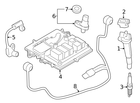 Ignition System for 2018 BMW 440i xDrive Gran Coupe #0