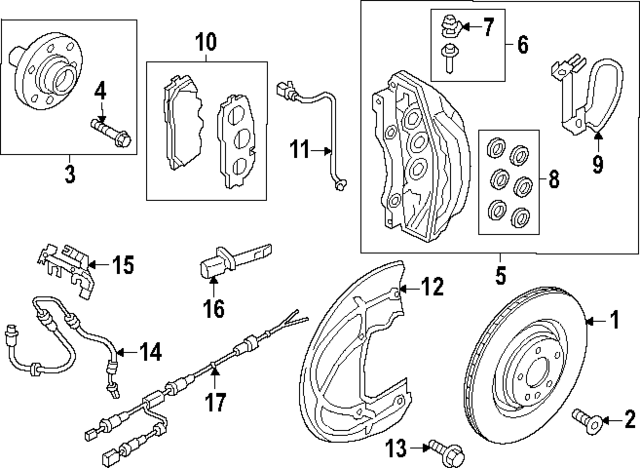 83A615301D - Brakes: Rotor for Audi Image