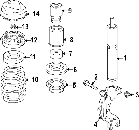 Shocks & Components for 2025 Audi Q7 #0