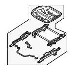 DR6188H50A - Body: Seat Adjust Assembly for Mazda: 2 Image