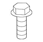 9YA021079 - Body: Seat Adjust Assembly Bolt for Mazda: 2, 3, 5, 6, CX-9, MX-5 Miata Image