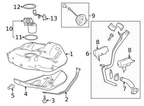 Hardware, Fasteners & Fittings for 2015 Chevrolet Malibu #0