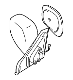 8470166D425PK - Body: Mirror Assembly for Suzuki Image