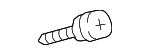 90159A0016 - Body: Door Trim Panel Screw for Toyota Image