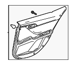 67630AQ010C5 - Body: Door Trim Panel for Toyota: Camry Image