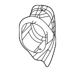 68137143AC - Engine: Air Inlet Duct for Ram: 2500, 3500 Image