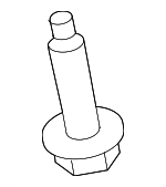 6508533AA - Engine: Air Cleaner Body Screw for Ram: 2500, 3500 Image