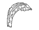 6563747060 - : Wheelhouse Liner for Toyota Image