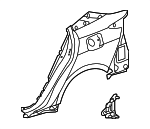 6160147170 - Body: Quarter Panel for Toyota: Prius, Prius AWD-e Image