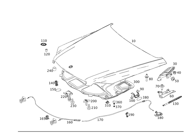 2048871214 - Detachable Parts: Holder for Mercedes-Benz Image image