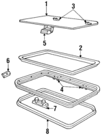 4186489 - Body: Glass for Mopar Image