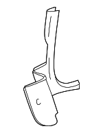 1H1863484AB41 - Body: Cowl Trim for Volkswagen Image