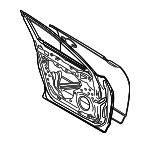 KMY05902XC - Body: Door Shell for Mazda: CX-70, CX-90 Image