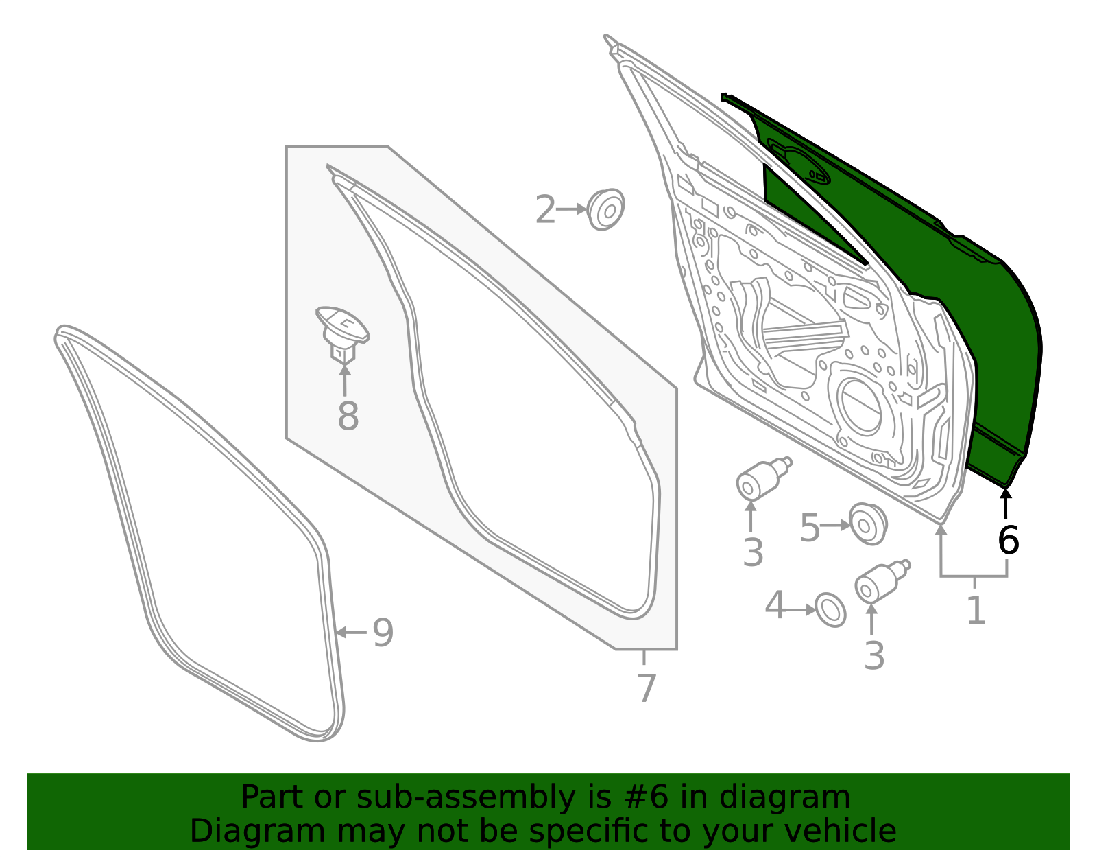 KMV6-59-031A - Outer Panel - 2024-2025 Mazda | Mazda Swag
