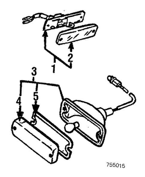 Side Marker Lamps for 1987 Subaru Standard #0