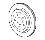 84519605 - : Disc Brake Rotor for Chevrolet: Camaro Image
