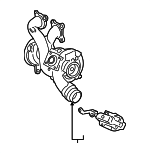 11657934386 - Engine: Turbocharger for BMW: 540i, 540i xDrive, 740i, 740i xDrive, 745e xDrive, 840i, 840i Gran Coupe, 840i xDrive, 840i xDrive Gran Coupe, M240i xDrive, X5, X6, X7 Image