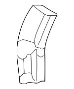 64321S5A300ZZ - Body: Front Extension for Honda: Civic Image