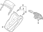 32434489 - Electrical: Multi-Function Switch for Volvo Image
