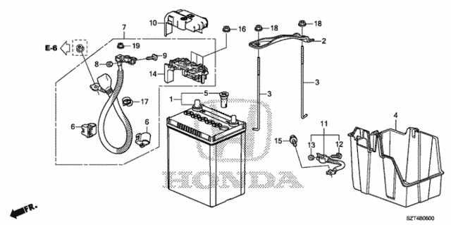 Battery for 2012 Honda CR-Z #0