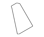 FJ5Z78672A40AB - Body: Track Cover Insert for Ford Image