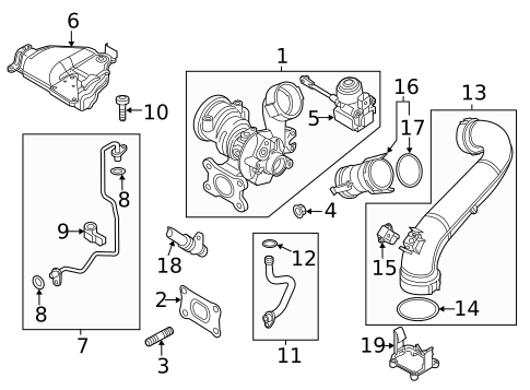 Exhaust Manifold for 2016 Volkswagen Jetta #0