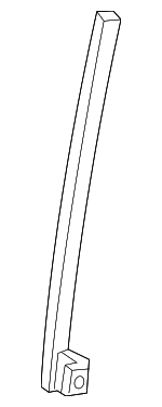 72231TG7A01 - Body: Sash Channel for Honda: Passport, Pilot, Ridgeline Image