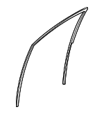 72235TG7A11 - Body: Run Channel for Honda: Passport, Pilot, Ridgeline Image