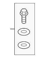 31445367 - Brakes: Brake Hose Seal Kit for Volvo Image