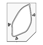 7231030AA11 - Body: Door Weather-strip for Honda Image
