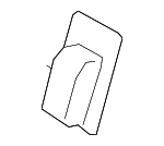 FT4Z58624A08AG - Body: Lower Trim for Lincoln: MKX, Nautilus, Navigator Image