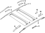 SL1Z4055115AA - : Roof Rail for Ford: Expedition Image
