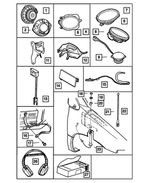4685920AC - Instrument Panel and Radios and Consoles: Instrument Panel Speaker for Mopar Image