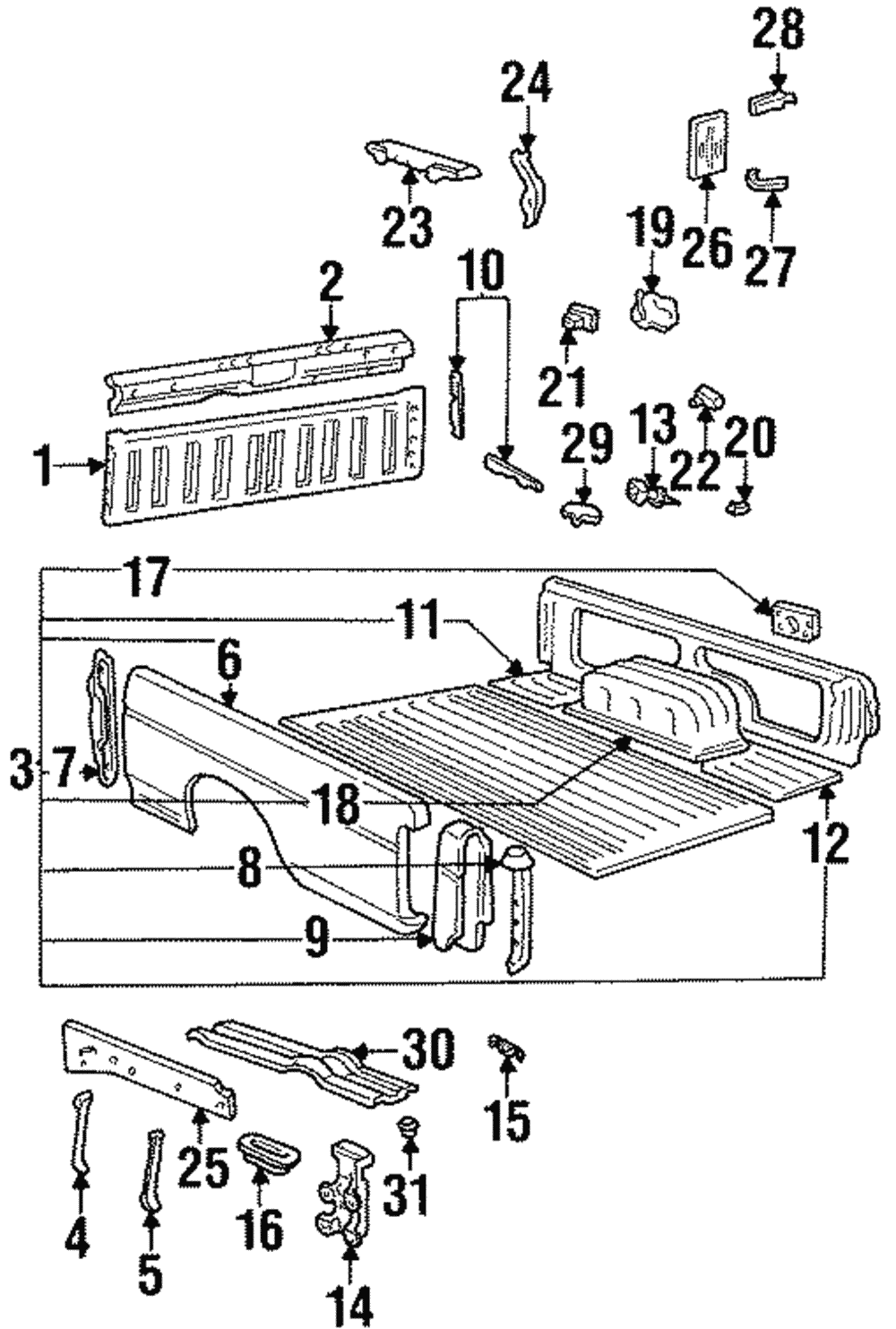 Upper Reinforced - Nissan (93106-92G00)