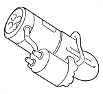 K80518400R00 - Electrical: Starter for Mazda: 626, MX-3, MX-6 Image