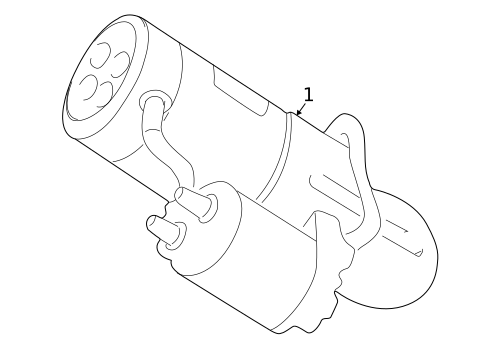 Starter & Related Components for 1999 Mazda 626 #0