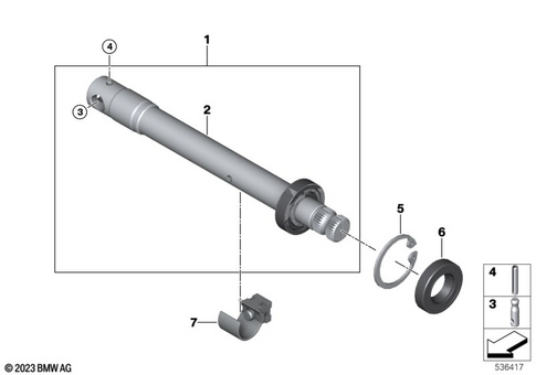 Inside Shift-Control Components for 2026 BMW-Motorrad R 1300 RT #1