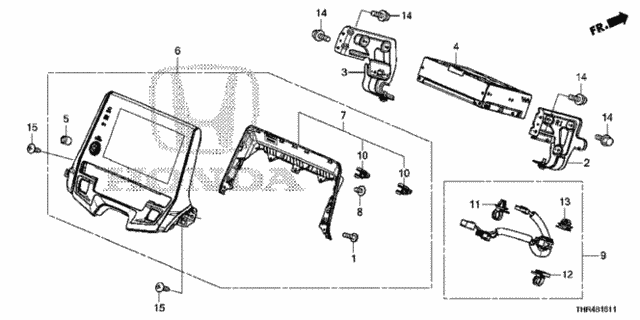 Audio Unit (2) for 2021 Honda Odyssey #0