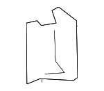3A5864541A - Body: Lower Trim Panel Clamp for Audi Image