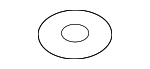 N90868902 - Body: Upper Gate Trim Washer for Audi Image